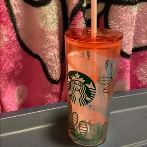 Starbucks glass cup